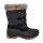 CMP Winterstiefel Nietos Low Urban Style (Kunstpelzfutter, wasserdichter Überschuh) schwarz Damen